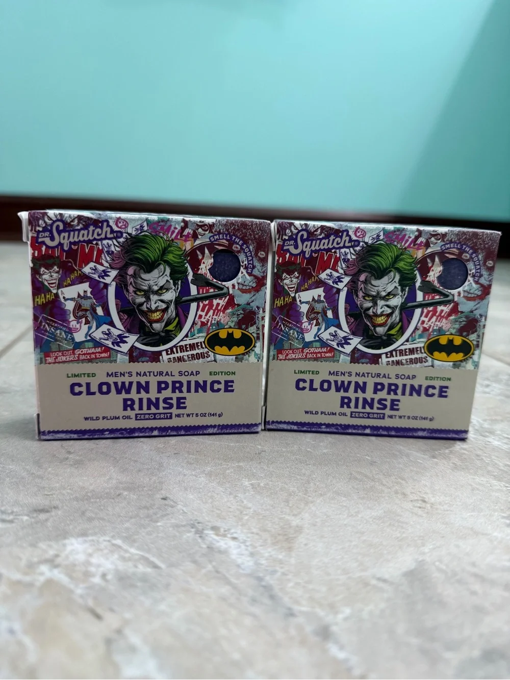 Dr. Squatch Clown Prince Rinse Men's Natural Soap - Limited Edition - Picture 2 of 5